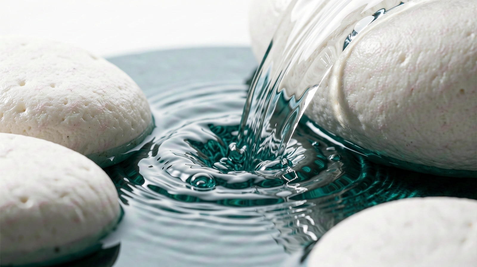 Clear Alpine water texture